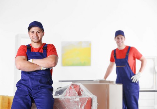 Man and van removal services assisting with a home move