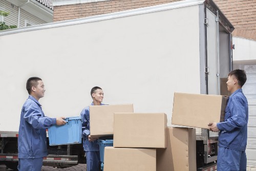 Removals van ready for a local home move in Removalservices