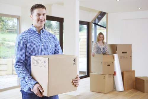 Customer complaint review during a man and van removal service