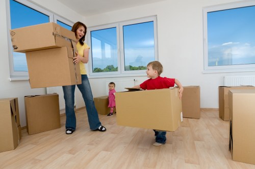 Professional van loading support for a small move in Removalservices