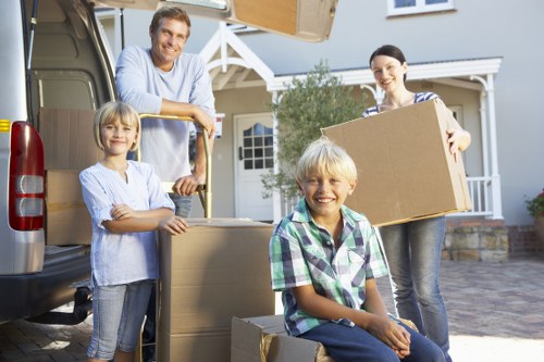 Removal services team planning a local move with access and parking considerations