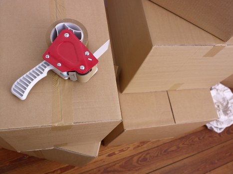 Reliable man with a van service handling a city move