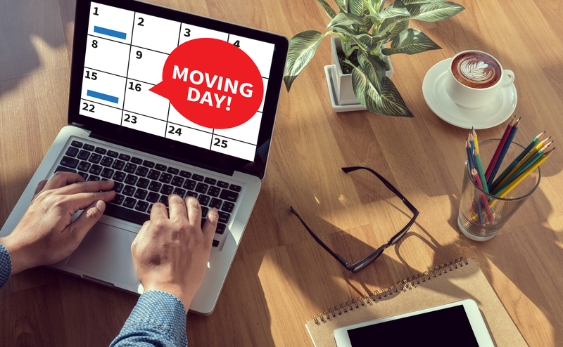 Professional movers supporting an office relocation in Removalservices